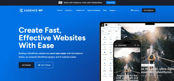 Kadence theme