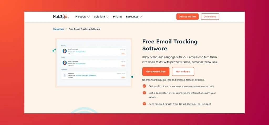 hubspot website