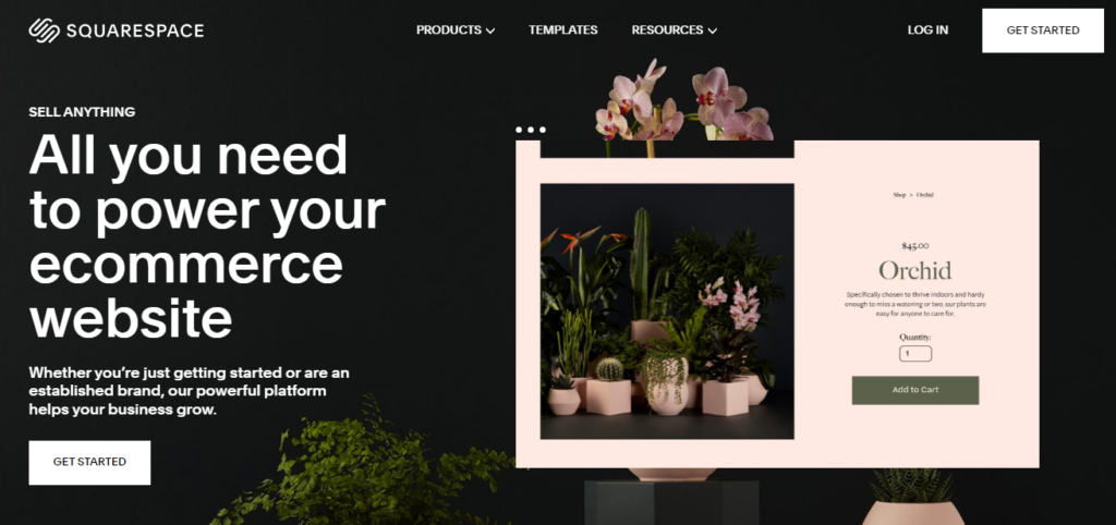 sqaurespace-ecommerce-website-builder