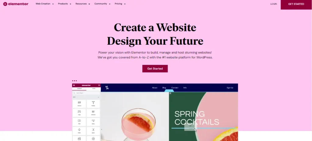elementor wordpress website builder