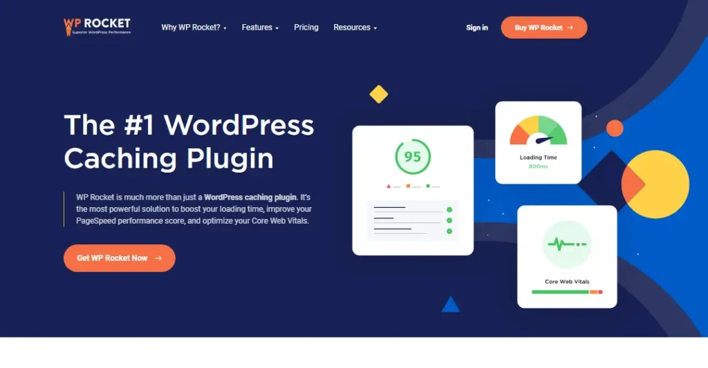 WP Rocket caching plugin