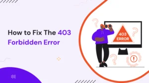 How to Fix 403 Forbidden Error