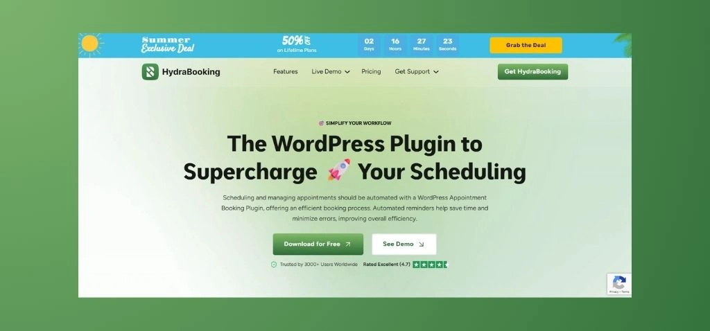 HydraBooking