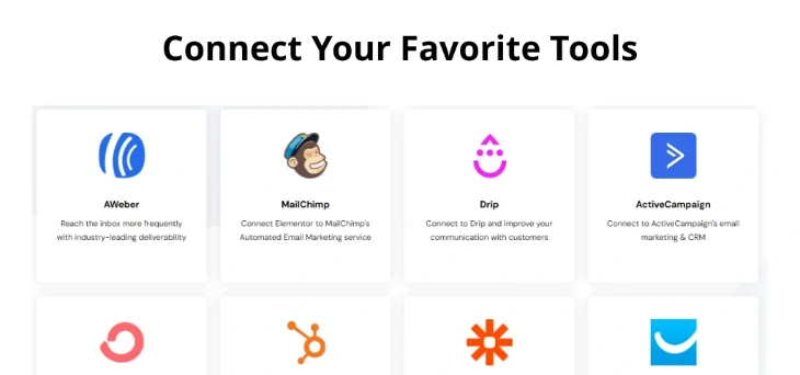 Elementor Plugin and Integration Compatibility