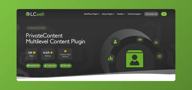PrivateContent Website