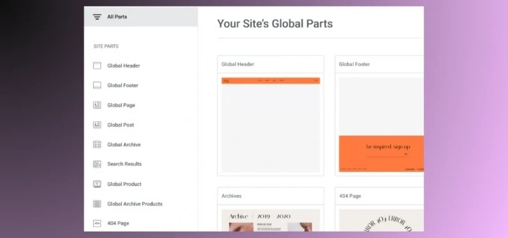 Elementor Theme Builder Performance