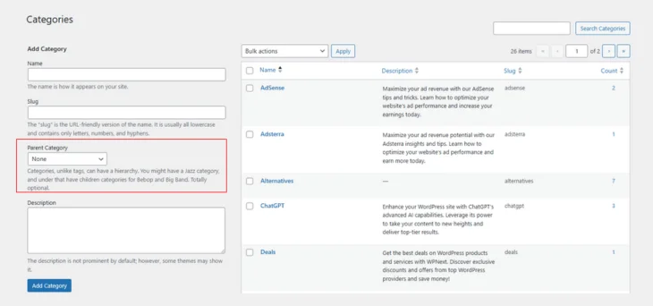 What Are WordPress Categories?