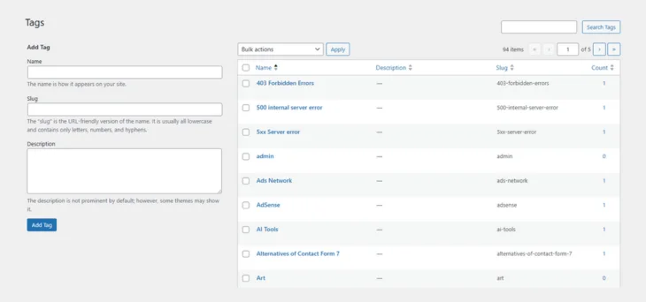 What Are WordPress Tags?