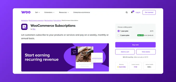 WooCommerce Memberships Website