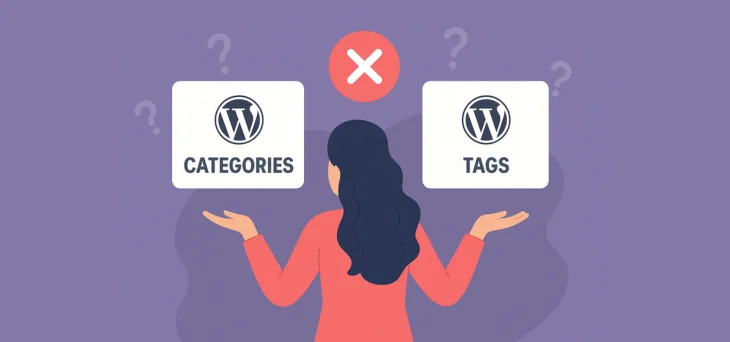 what not to do with wordpress categories and tags