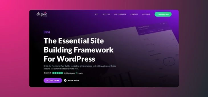 Divi Builder Website