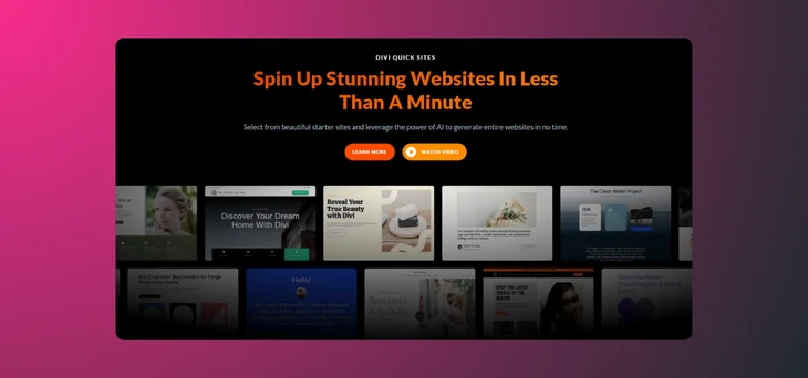 Library of Pre-Made Layouts