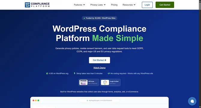 WPLP Compliance Platform