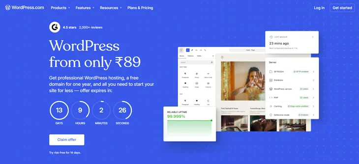 WordPress.com website