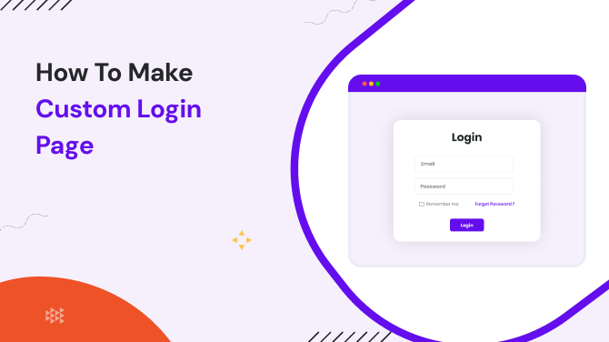 how to make custom login page in wordpress