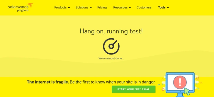 test wordpress website speed