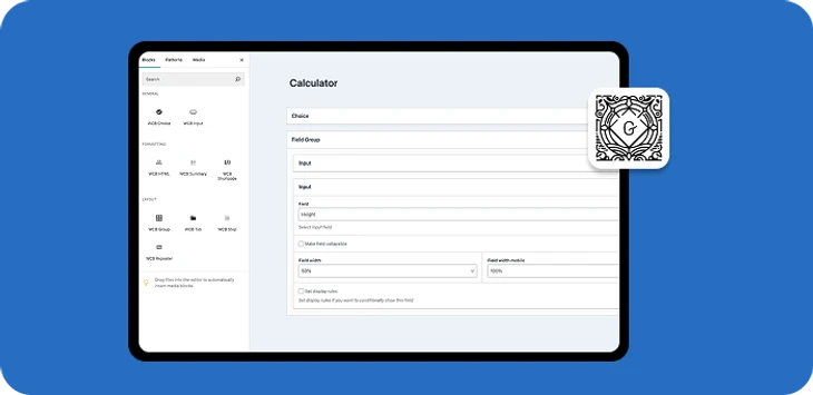 drag and drop configurator builder