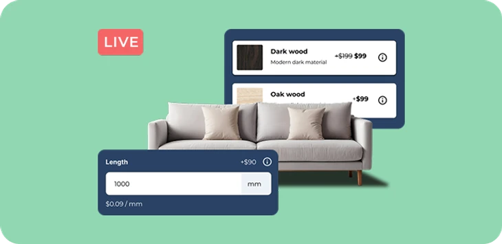 real time product visualization