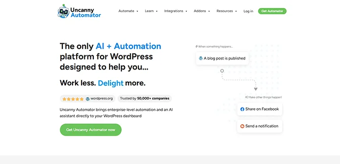 uncanny automator