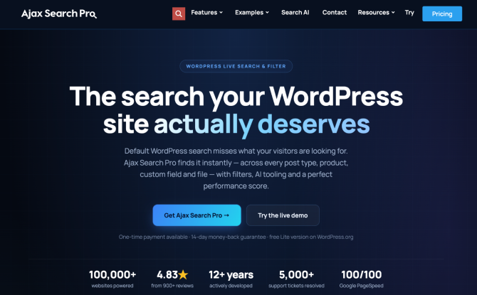 ajax search pro