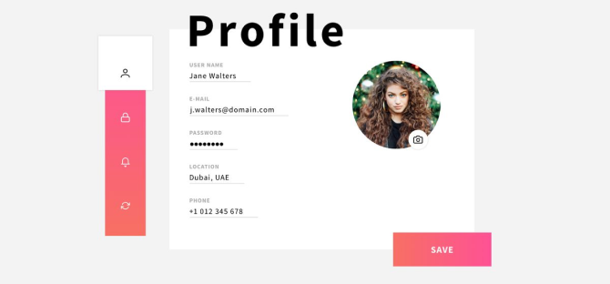 member registration profile